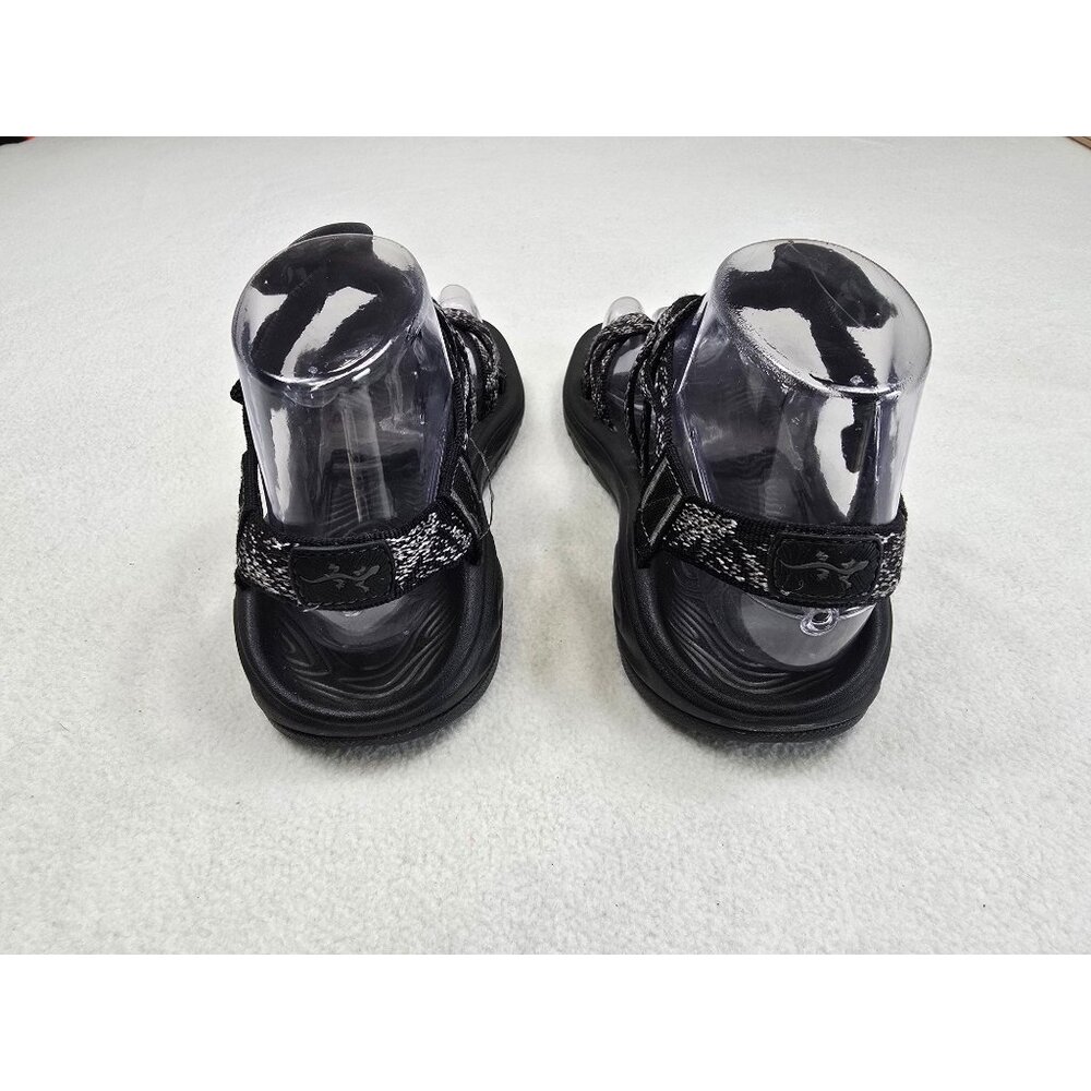 Chaco Z/Cloud Womens Sandals Size 6 Black Adjustable Straps Arch Support - Picture 7 of 8